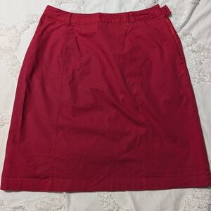Red Women's Skirt